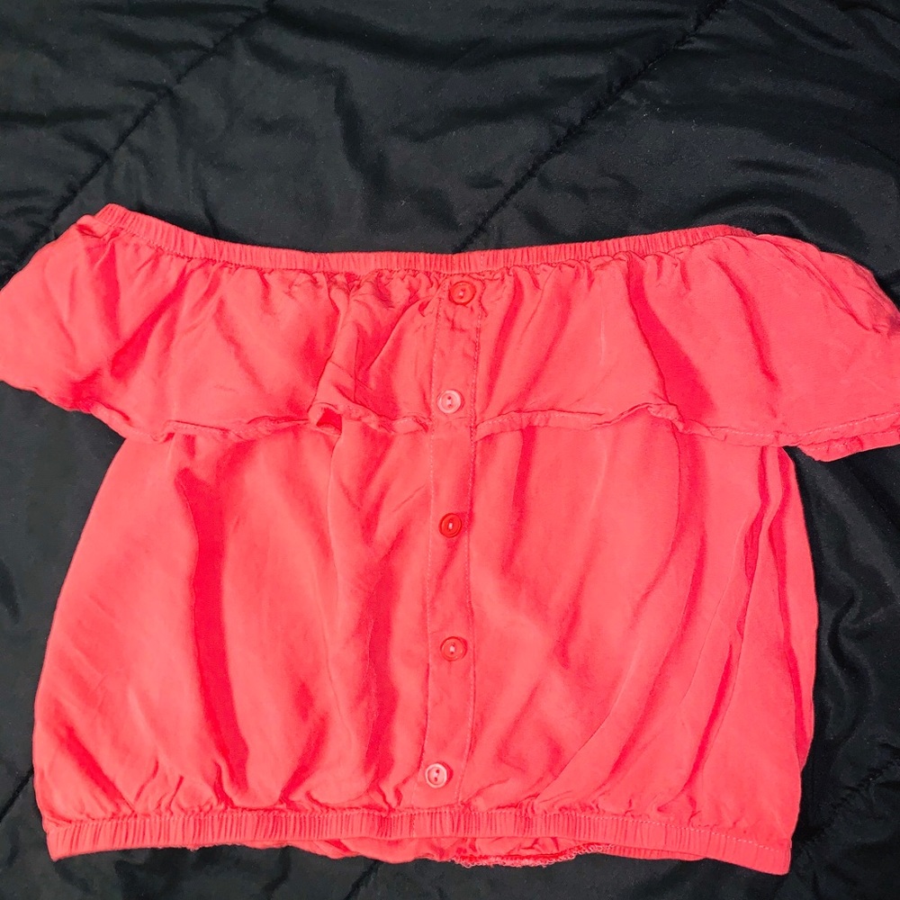 Pink crop top🌸